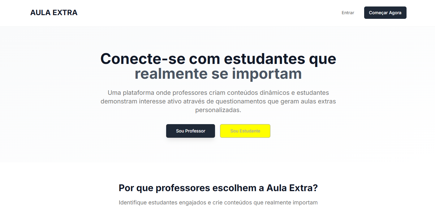 Aula Extra presentation